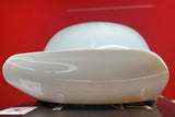 MicroLid Curve -Baseball Motorcycle Helmet White Gloss