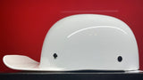 MicroLid Slider Baseball Motorcycle Helmet White Gloss - Skootdog.com